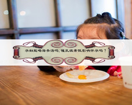 孕妇能喝海参汤吗,催乳激素低影响怀孕吗?